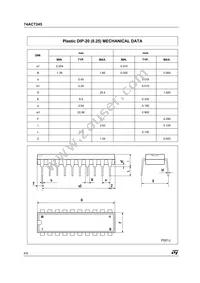 74ACT245MTR Datasheet Page 6
