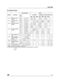 74ACT299MTR Datasheet Page 5