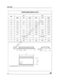 74ACT299MTR Datasheet Page 12