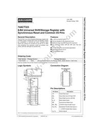 74ACT323PC Datasheet Cover