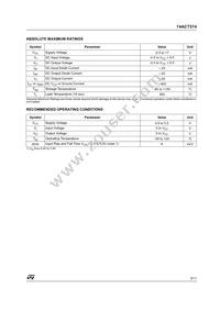 74ACT374MTR Datasheet Page 3