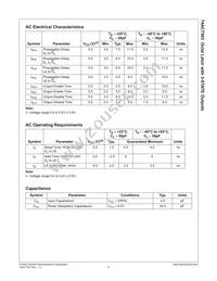 74ACT563SCX Datasheet Page 5