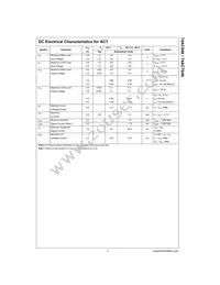 74ACT646SCX Datasheet Page 5