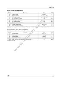 74ACT74MTR Datasheet Page 3