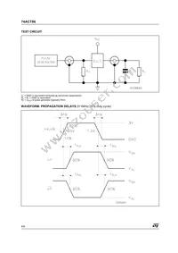 74ACT86TTR Datasheet Page 4