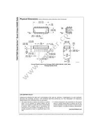 74ACTQ00PC Datasheet Page 6