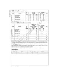 74ACTQ16541SSCX Datasheet Page 4