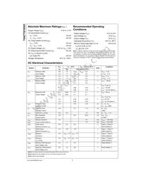 74ACTQ16543MTDX Datasheet Page 4