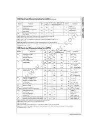 74ACTQ657SPC Datasheet Page 5