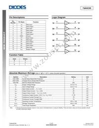 74AHC05S14-13 Datasheet Page 2