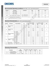 74AHC08S14-13 Datasheet Page 3