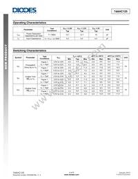 74AHC125T14-13 Datasheet Page 4