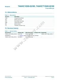 74AHC1G00GW-Q100H Datasheet Page 9