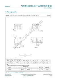 74AHC1G02GW-Q100H Datasheet Page 7