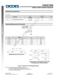 74AHC1G08W5-7 Datasheet Page 5