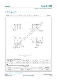 74AHC1G09GW-Q100H Datasheet Page 6