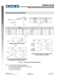 74AHC1G126W5-7 Datasheet Page 6