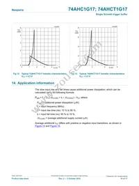 74AHC1G17GVH Datasheet Page 10