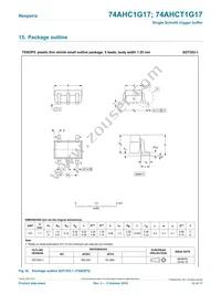 74AHC1G17GVH Datasheet Page 12