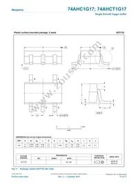 74AHC1G17GVH Datasheet Page 13
