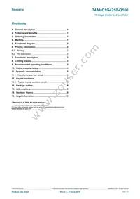 74AHC1G4210GW-Q10H Datasheet Page 11