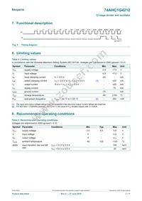 74AHC1G4212GWH Datasheet Page 3