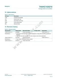 74AHC1G4214GWH Datasheet Page 10