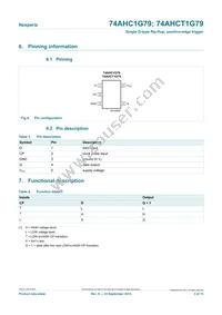 74AHC1G79GV Datasheet Page 3