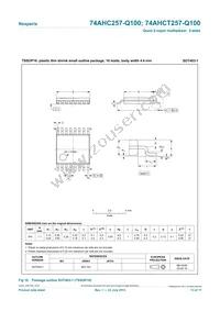 74AHC257D-Q100J Datasheet Page 13