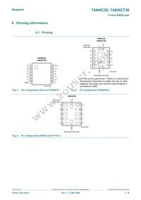 74AHC30GU12X Datasheet Page 3