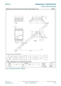 74AHC3G14GD Datasheet Page 11