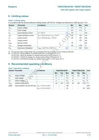 74AHC594DB-Q100J Datasheet Page 6