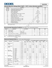 74AHC595T16-13 Datasheet Page 4