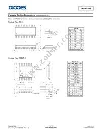 74AHC595T16-13 Datasheet Page 8