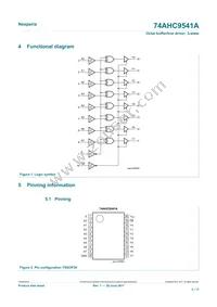 74AHC9541APWJ Datasheet Page 2