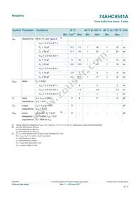 74AHC9541APWJ Datasheet Page 9