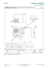 74AHCT00D Datasheet Page 9