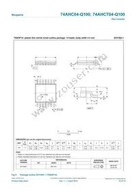 74AHCT04BQ-Q100X Datasheet Page 10