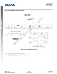 74AHCT04T14-13 Datasheet Page 4