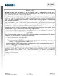 74AHCT04T14-13 Datasheet Page 8