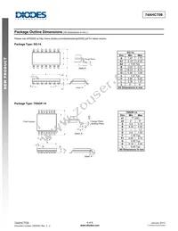 74AHCT08S14-13 Datasheet Page 6