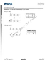 74AHCT08S14-13 Datasheet Page 7