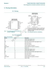 74AHCT123ABQ-Q100X Datasheet Page 5