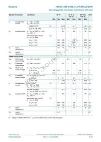 74AHCT123ABQ-Q100X Datasheet Page 8