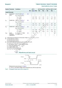 74AHCT125BQ-Q100 Datasheet Page 7