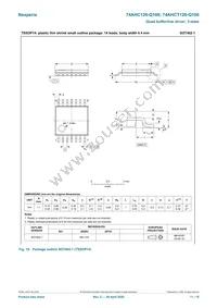 74AHCT126BQ-Q100 Datasheet Page 11