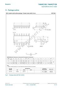 74AHCT126D/AUJ Datasheet Page 10