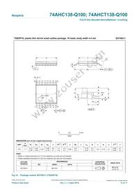 74AHCT138BQ-Q100X Datasheet Page 12