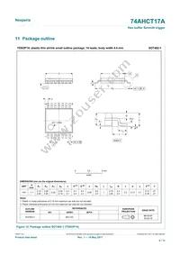 74AHCT17APWJ Datasheet Page 9