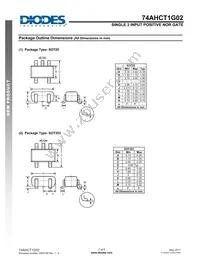 74AHCT1G02SE-7 Datasheet Page 7